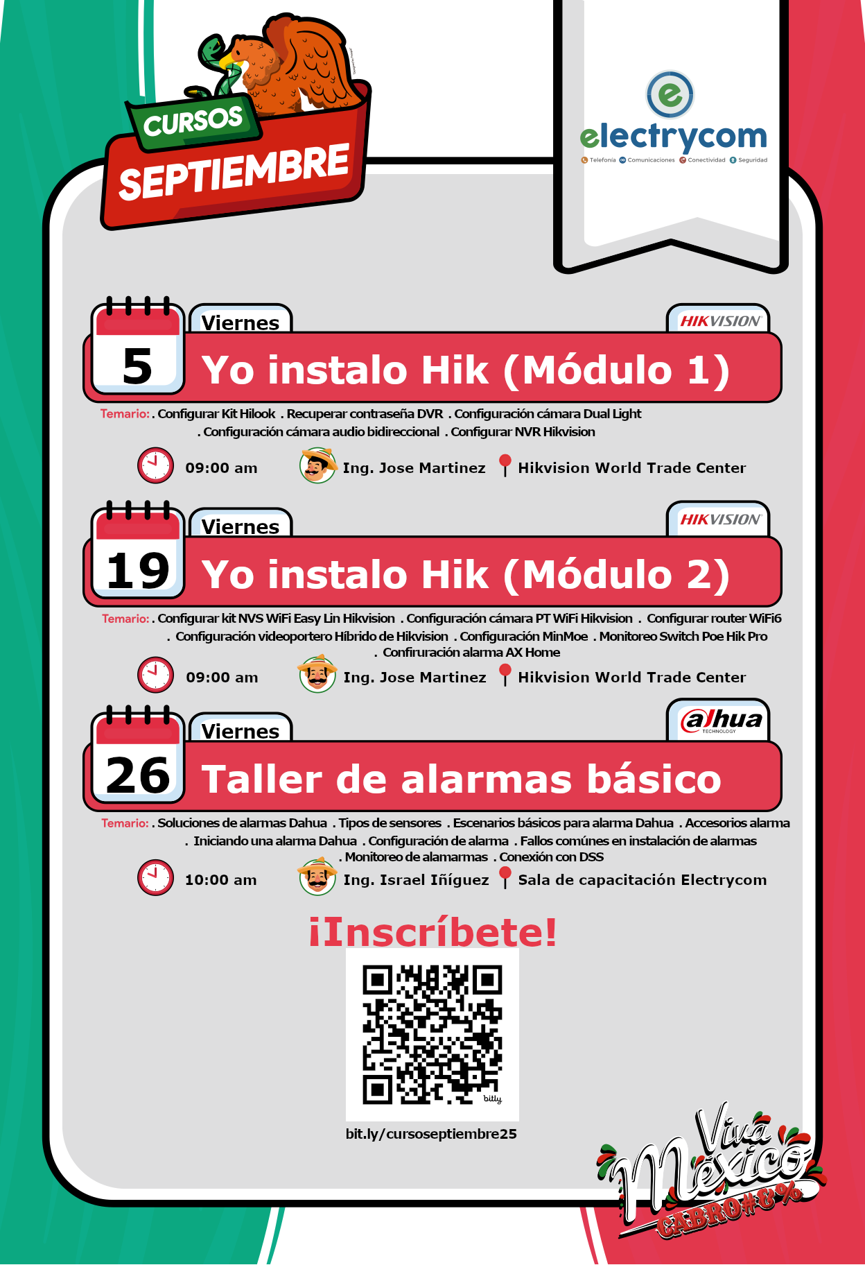 Talleres y Capacitaciones Septiembre